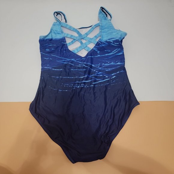 Women's One Piece Athletic Training Swimsuits Swimwear Bathing Suit NEW - Picture 11 of 11